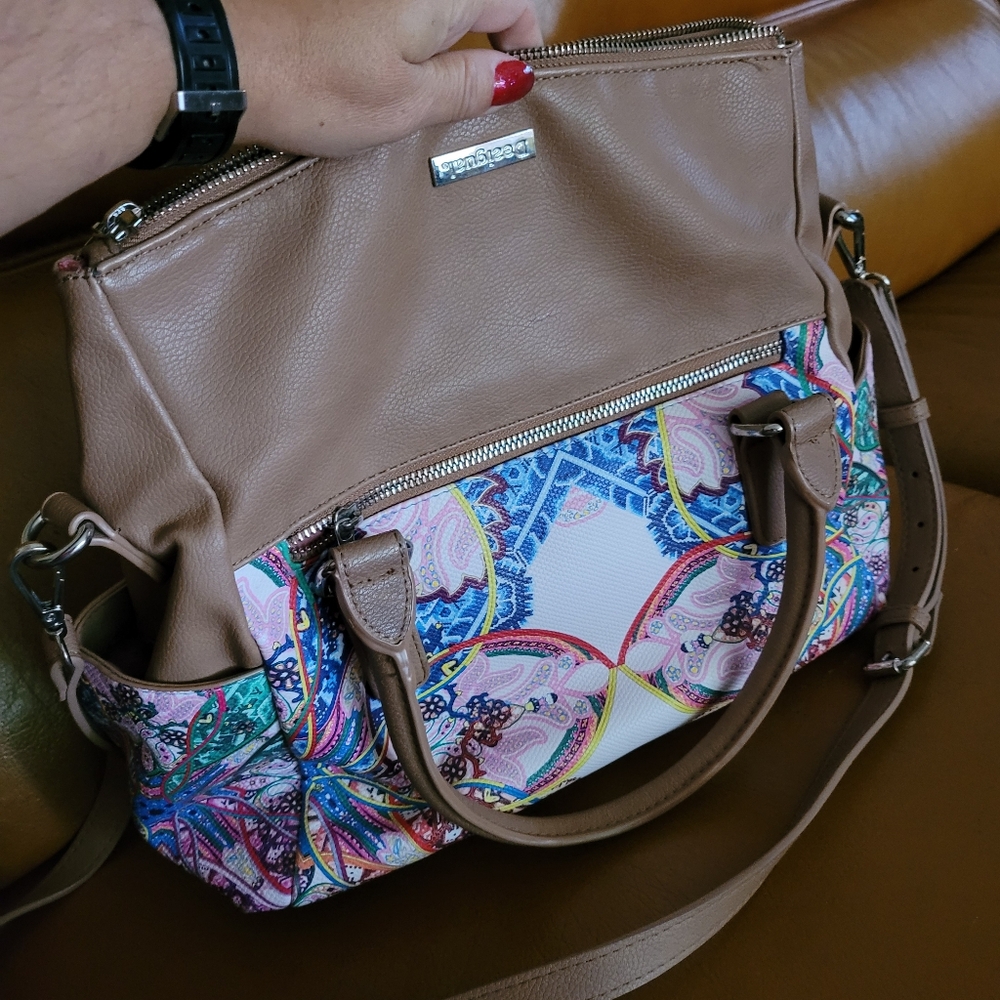 Colorful Patterned Women's Bag - Picture 9 of 12